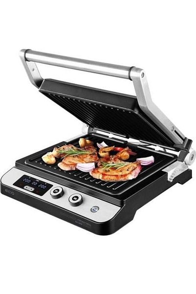 ECG Contact grill ECG KG 1000 Gourmet, 1650–2000 W, 2 termostate independente