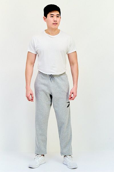 Reebok Men Sportswear Fit Outdoor Sweatpants, Grey