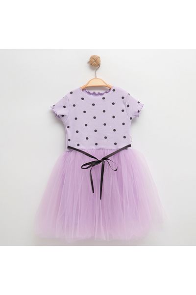 nc gift Baby Girl Child Polka Dot 4 Season Flexible Lycra Fluffy Tutu Dress
