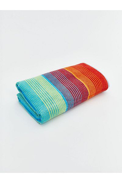LC Waikiki Ανδρική πετσέτα θαλάσσης Mixed Color Block 70x150 cm