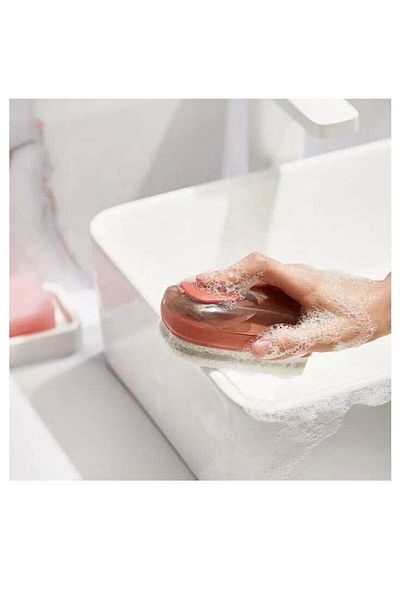 DRAMA HOME Multifunctional Plastic Cleaning Brush Set with Liquid Dispenser
