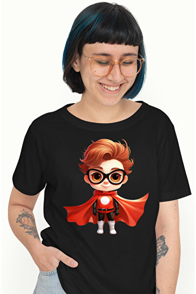 StoryGift Romania Tricou Femei cu un baiat cu pelerina rosie, ilustratie, cos...