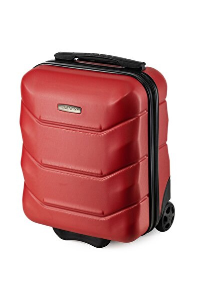 zagatto Troler Cabina, Rosu, 40x30x20 cm, Troller, Bagaj de mana avion, Wizz Air/ Ryanair, ABS, ZG507