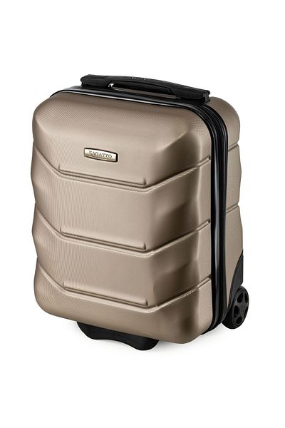 zagatto ® Troler de cabină Zg507 Abs Xs, 20l, 40x30x20 cm, galben auriu, compatibil cu Wizz Air