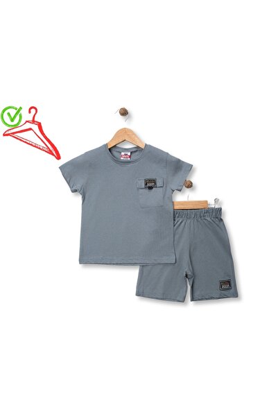 mini fonte kids MINIFONTE 211-05-25 MUŠKI SET SA KRATKIM PANTALONAMA S DŽEPOV...