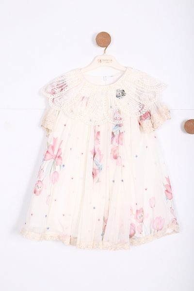 Fuchsia فستان بناتي 3-7 سنوات 528