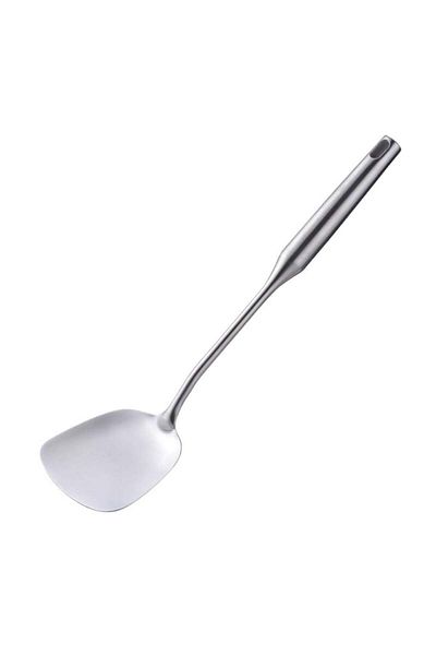 PUFO Spatulă premium din oțel inoxidabil pentru gătit și servire, 38 cm