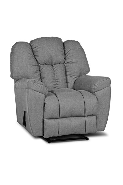BACK COMFORT Royal Seat Fixed Recliner – Linen Fabric – Swedish Wood & Steel – 10Y Warranty