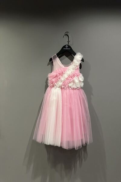 HAUSEkids 2-10 років Rana Flower Дитяче вечірнє плаття для дівчинки - Рожеве