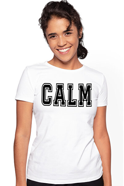 StoryGift Romania Tricou Femei Calm, Mesaj Motivational, Text Inspirational, ...