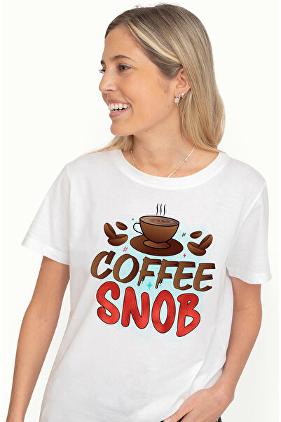 StoryGift Romania Tricou Femei cu mesajul "Coffee", ilustratie, lichid, fluid...