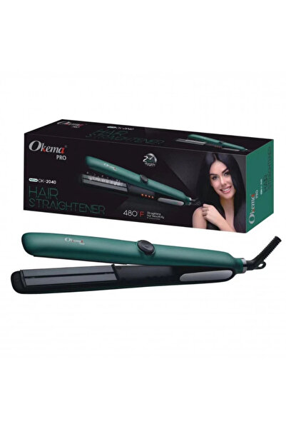 Okema سيراميك بالبخار لتمليس الشعر من اوكيما برو OK-2040