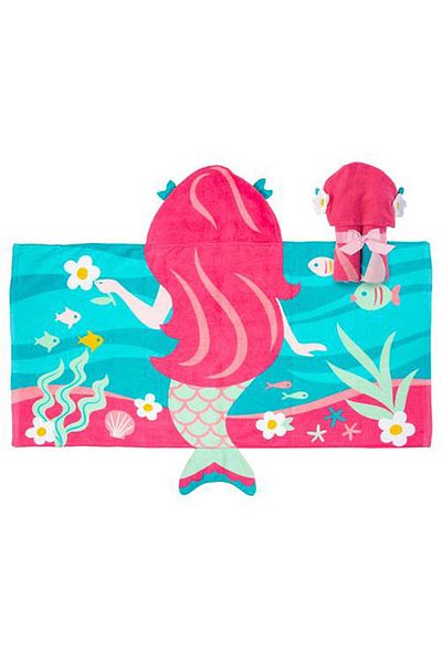 Stephen Joseph Pink Girl's Beach Towel - For Sea