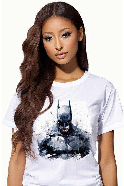 StoryGift Romania Tricou Femei Cu Batman, DC, Supereroi, Personaj, Costum, Li...