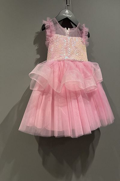 HAUSEkids Βραδινό φόρεμα για κορίτσια Isabelle Design 2-8 ετών-Ροζ