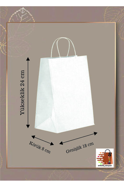 AMBALAJDÜNYAM Kişiye Özel İsim Baskılı Rafadan Tayfa Görselli Doğum Günü Hediye Poşeti (18*8*24) 25 Ad