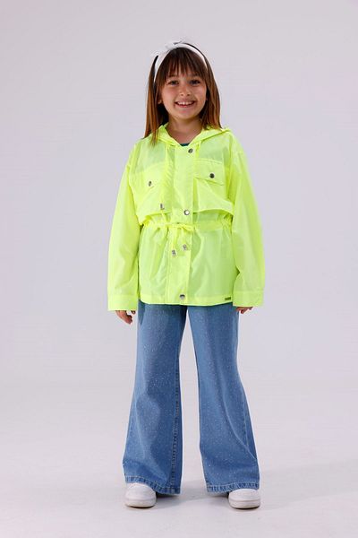 HAUSEkids 4-16 Years Dream Alice Water Repellent Girl's Raincoat-Yellow