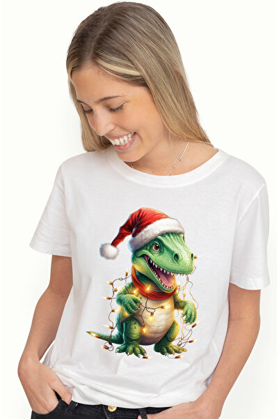 StoryGift Romania Tricou Femei cu un pui de dinozaur care poarta o caciula de...
