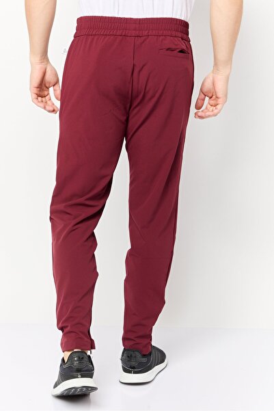 adidas Men Sportswear Fit Brand Logo Outdoor Track Pant , Maroon