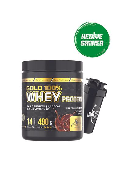 Torq Nutrition 490 gr Gold Whey Protein - Chocolate Flavored