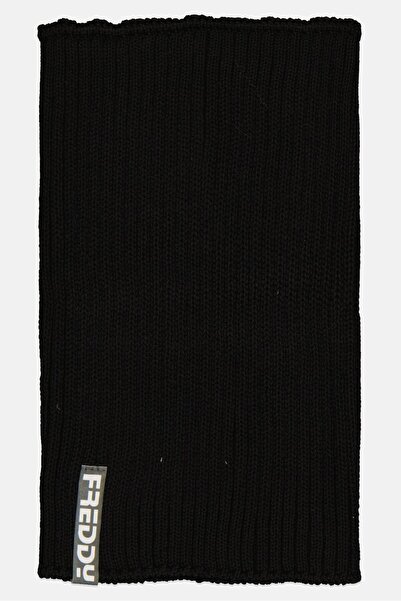 FREDDY Kids Girl Knitted Scrafs 29 H x 17 L cm, Black