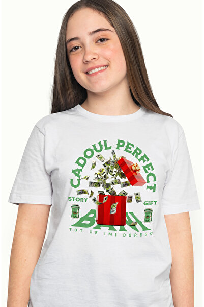 StoryGift Romania Tricou Femei Cadoul Perfect Pentru Orice Eveniment - Bani, ...