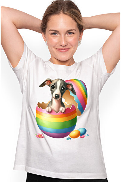 StoryGift Romania Tricou Femei cu un catelus slabut, ilustratie, iese dintr-u...