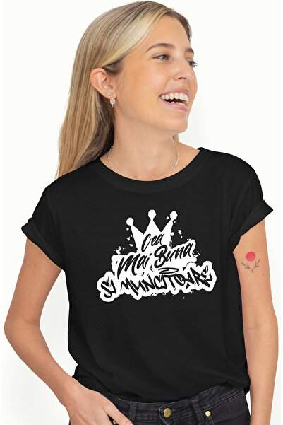 StoryGift Romania Tricou Femei Pentru Cea Mai Buna Si Muncitoare, Apreciere, ...