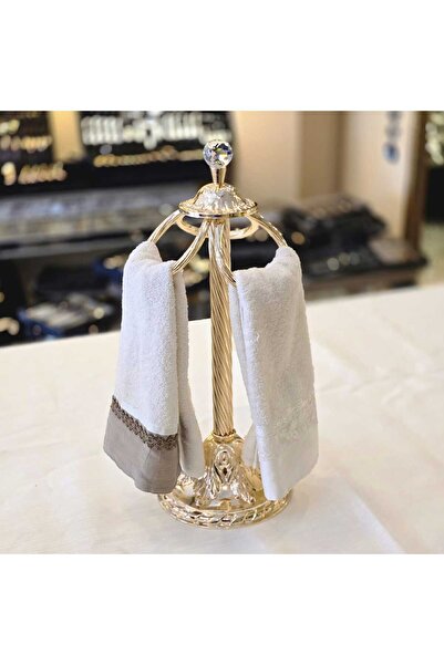 AlyaHomeAksesuar 3’lü Havluluk Altın