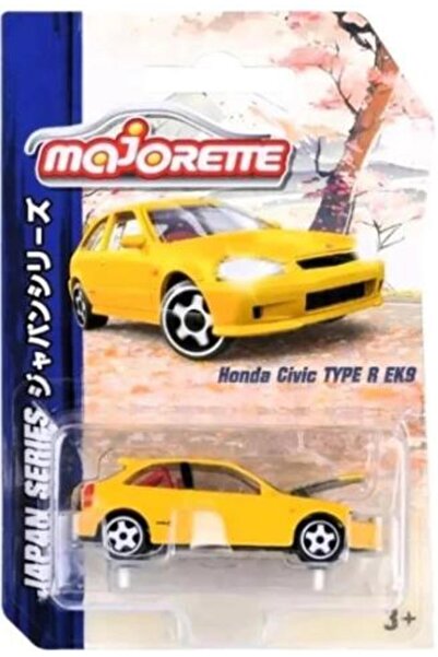 Majorette - Premium Japonya Serisi Honda Civic Type R Ek9 (SARI)