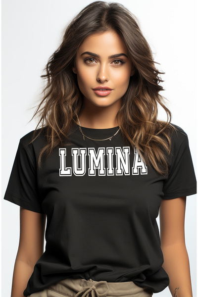 StoryGift Romania Tricou Femei Lumina, Mesaj Motivational, Text Inspirational, Self Care, cu impr BLK_S