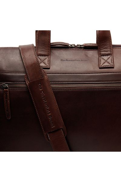 The Chesterfield Brand Geanta de laptop din piele naturala, The Chesterfield Brand, Levanto 14 inch