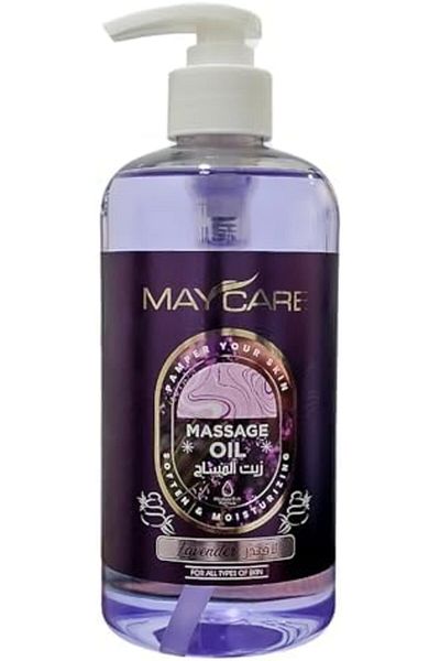 MAYCARE زيت تدليك الجسم باللافندر 500 مل