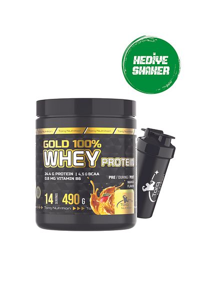Torq Nutrition Mango Flavored Gold Whey Protein - 490 gr