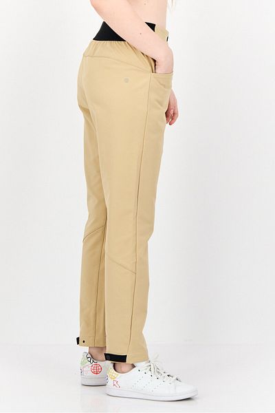 adidas Women Sportswear Fit Terrex Utilitas Soft Shell Outdoor Tactical Pants, Tan
