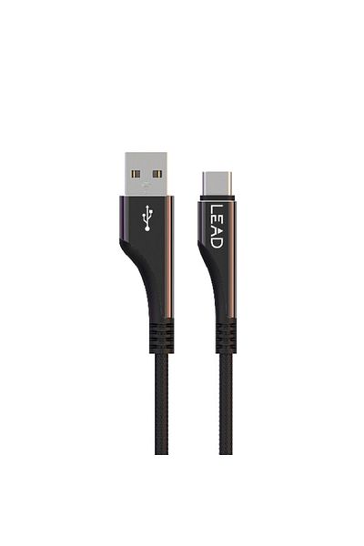 Lead Honor Lead Type A to Type C Cable - 1.5m - 3.0A - Grey