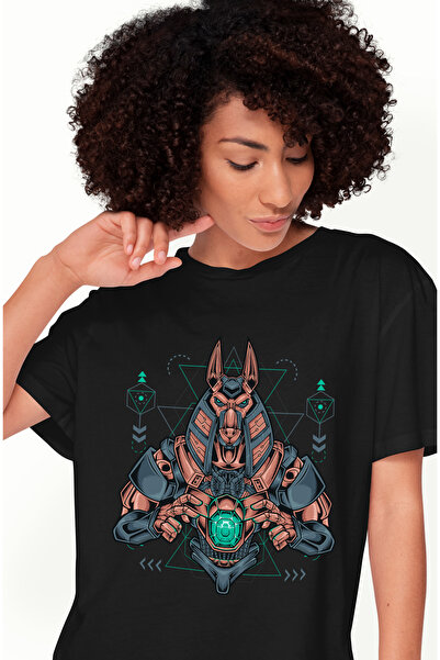 StoryGift Romania Tricou Femei Cu Anubis, Mecha, Sci Fi, Geometric, Mitologie...