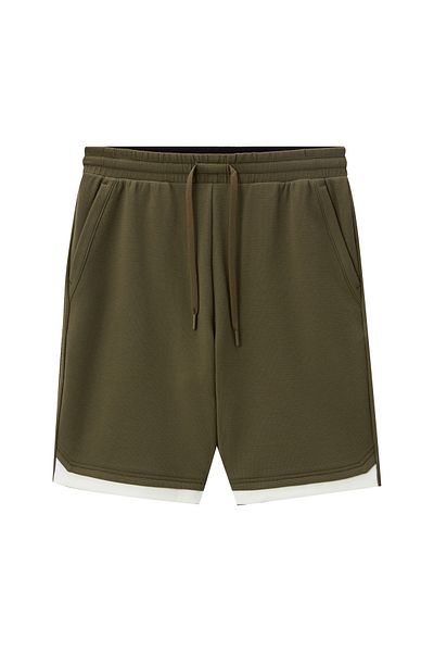Giordano شورت رجالي من مزيج القطن المحبوك