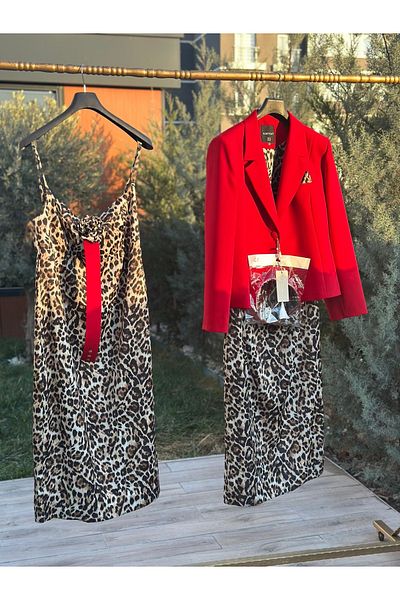 KARTON Leopard Dress Set