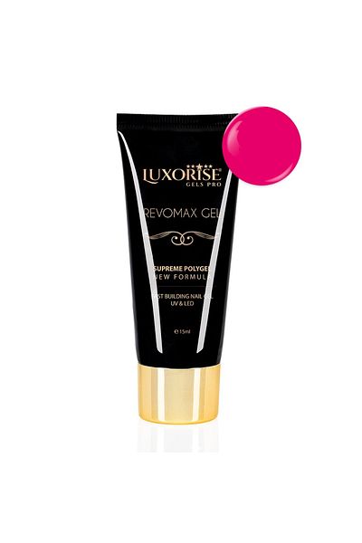 LUXORISE Polygel REVOMAX GEL LUXORISE Neon Fuchsia, 15ml