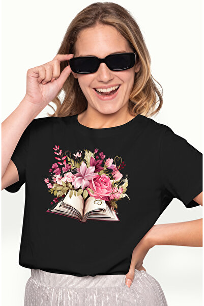 StoryGift Romania Tricou Femei cu o iepuroaica cu ochelari, ilustratie, imbra...