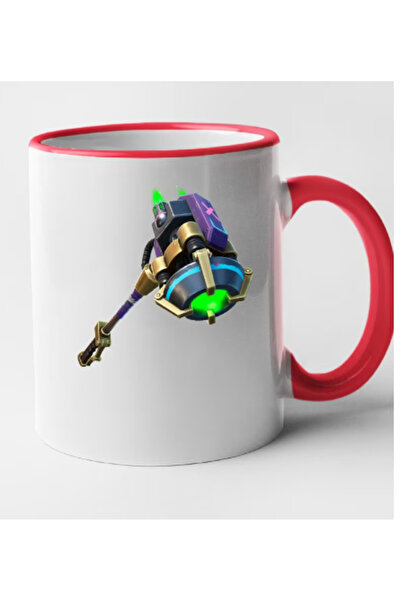 OEM Cană personalizată Fortnite cu mâner roșu - Pow Pow Crusher Jinx Pickaxe,...