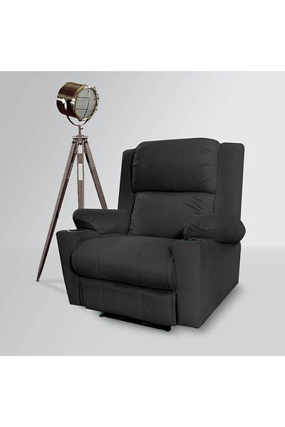 Lazy Vibes Zenrest Luxury Rocking & Swivel Recliner Chair with Cup Holder | Your Comfort Unlimited