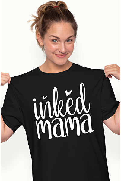 StoryGift Romania Tricou Femei pentru mamele tatuate - cerneala inimioare cu ...