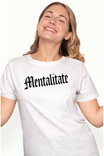 StoryGift Romania Tricou Femei Mentalitate, Mesaj Motivational, Cuvant, Text ...
