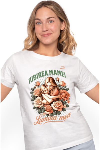 StoryGift Romania Tricou Femei Mama si fica ziua mamei iubire familie BFF cu ...