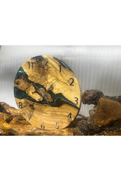 U M EPOKSİ VE AHŞAP Epoksi saat