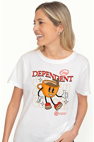 StoryGift Romania Tricou Femei ceasca de cafea fericita dependent de cafea cu...