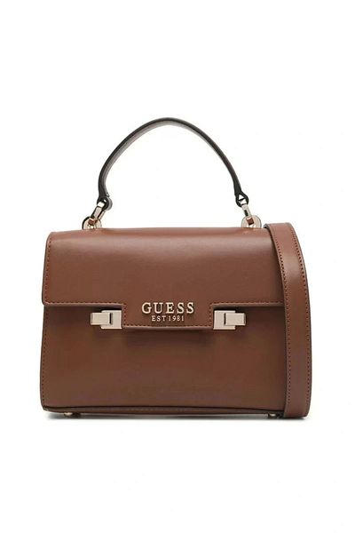 Guess Eco Aldith mini golyós fogantyús füles női barna minitáska Hwevg964178-cog