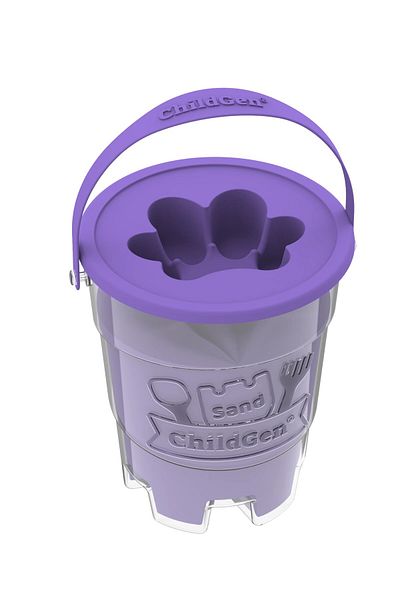 ChildGen Purple Raka 500Gr Natural Kinetic Sand